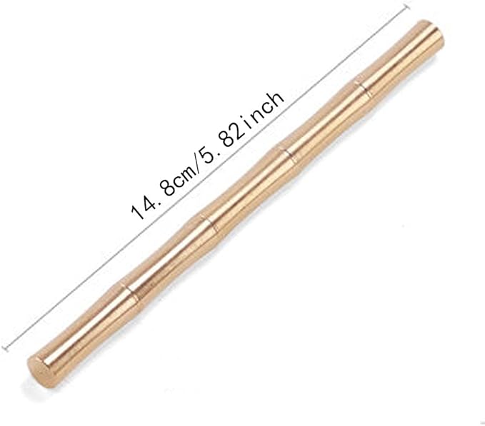 haowei 1Pcs Pure copper Puer Puerh Tea Knife Needle Professional Ice Pick Tea Cake Pick Tool for Breaking Prying Brick for Kitchen Bars Bartender Picnics Camping