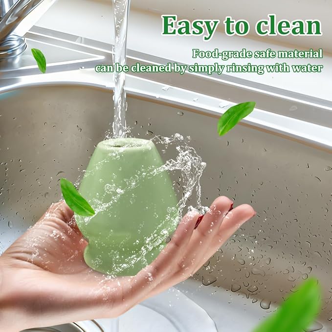 5 in 1 Japanese Matcha Set, Matcha Bowl with Spout, Matcha Whisk Holder, Bamboo Matcha Whisk and Bamboo Scoop, 16 oz Mottled Tea Green Glaze Ceramic Matcha Kit for Tea Lovers (Green)