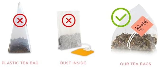 Brook37 Phyllis Earl Grey Eco Black Tea - Premium Flavored Tea with Lavender, Pineapple & Calendula | Caffeinated Gourmet Tea Blend | 20 Biodegradable Pyramid Bags | Elegant Gift for Tea Lovers