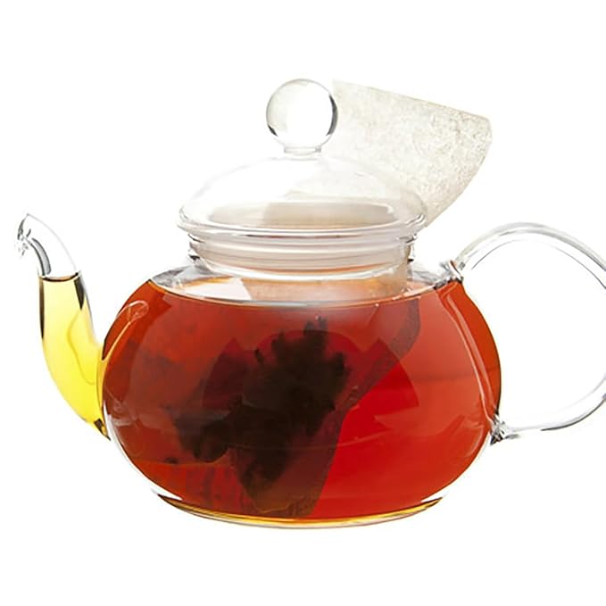 Peach Apricot Loose Leaf Pouches - 4oz | Fruity Black Blend with Natural Flavors | Ceylon High Grown | Sweet Peach & Apricot Aroma | Resealable Pouch | Brew Hot or Iced