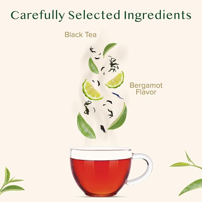 VAHDAM, Earl Grey Tea Loose Leaf 170+ Cups (340g/12oz) Citrusy & Delicious Black Tea blended with 100% Natural Oil of Bergamot | Brew Hot/Iced Tea