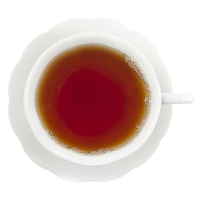 Peach Apricot Loose Leaf Pouches - 4oz | Fruity Black Blend with Natural Flavors | Ceylon High Grown | Sweet Peach & Apricot Aroma | Resealable Pouch | Brew Hot or Iced