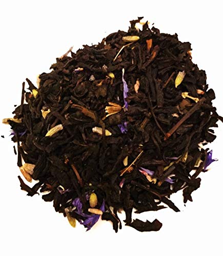 Nelson's Tea - Lavender Earl Grey - Loose Leaf Tea - Black tea, cornflower petals, and lavender (Sample 0.3 Oz)