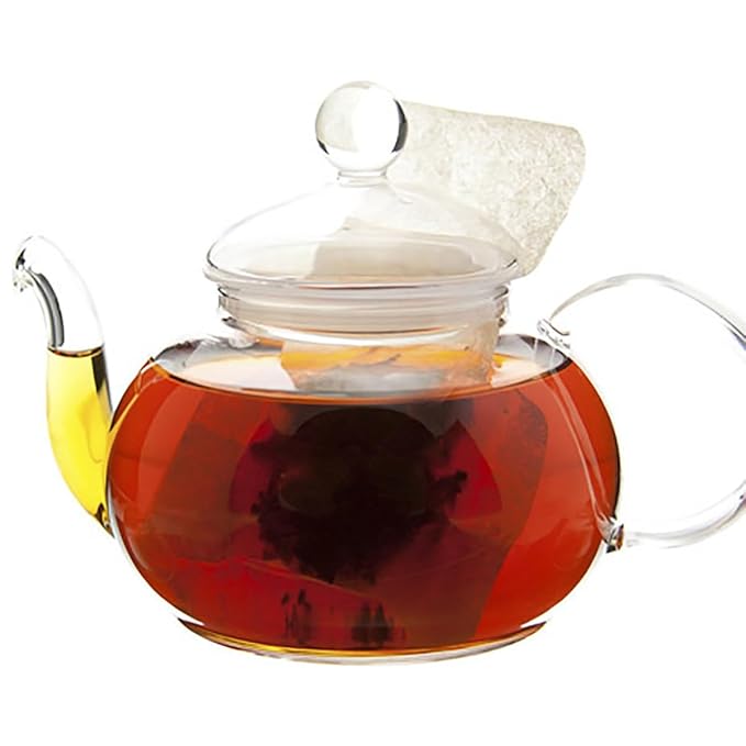 Dorian Grey Blend Black Loose Leaf Tea Pouches - 4oz | Earl Grey with Caramel and Floral Notes | Apple Calendula Elderblossom Infused | English Tea Store Inspired by Oscar Wilde