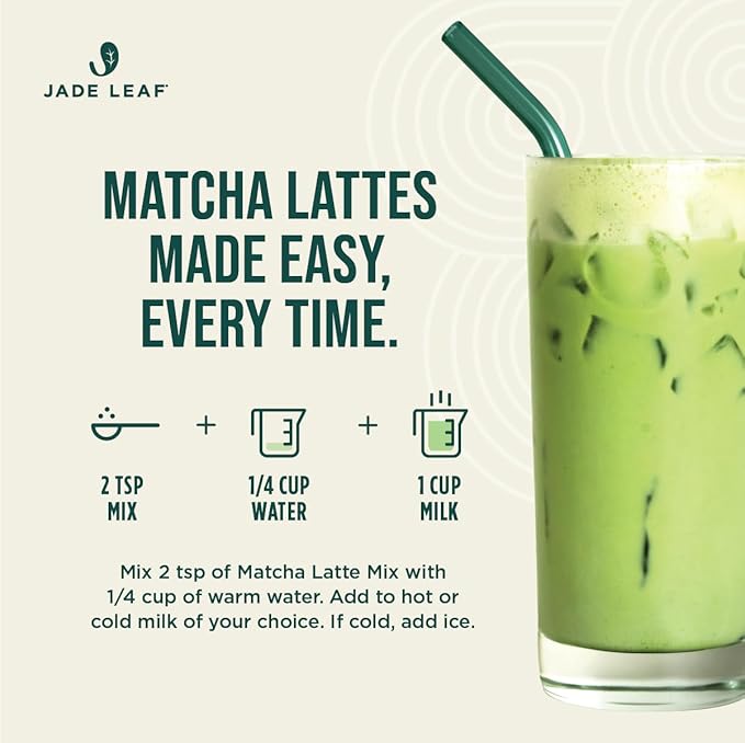 Jade Leaf Matcha Organic Premium Ceremonial Grade Matcha Green Tea Powder - Japanese - Culinary, Ingredient, Ceremonial Barista Teahouse, Latte, Collagen, 5.3 Ounce (Pack of 1), Matcha Latte