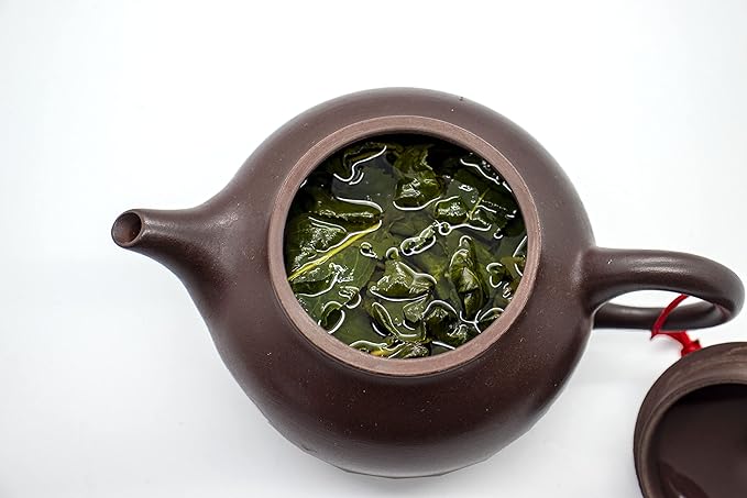 Teawan GuanWu Oolong Loose Tea Leaves- 150G 特級天山觀霧茶 Vacuumed Packed Guanwu Oolong - Award Winning Taiwan Oolong Tea
