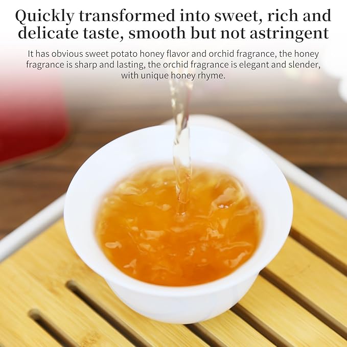 XIXICHA Phoenix Dancong Oolong Tea 120g/4.23oz Honey Orchid Mi Lan Xiang Phoenix Oolong Tea Loose Leaf Chinese Tea Chinese High Mountain Strong Floral Flavor 特级凤凰单枞 乌龙茶 单丛茶 潮州乌岽单枞茶叶