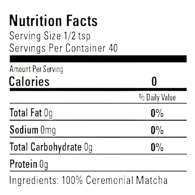 eleven TLC - CEREMONIAL MATCHA POWDER | 100% Organic | Sourced from Japan | GMO Free | 40 Servings