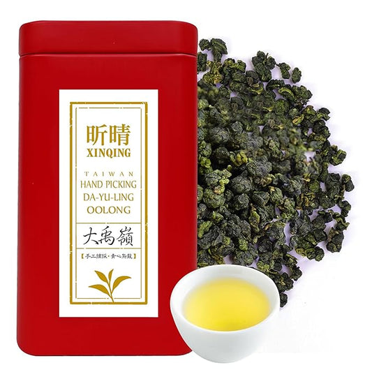 Xin Qing Dayuling Oolong Tea Dayuling Tea Taiwan Mountain Oolong Te Taiwan Gaoshan Ulong Tea Taiwanese Oolong Tea 200g/7.05oz
