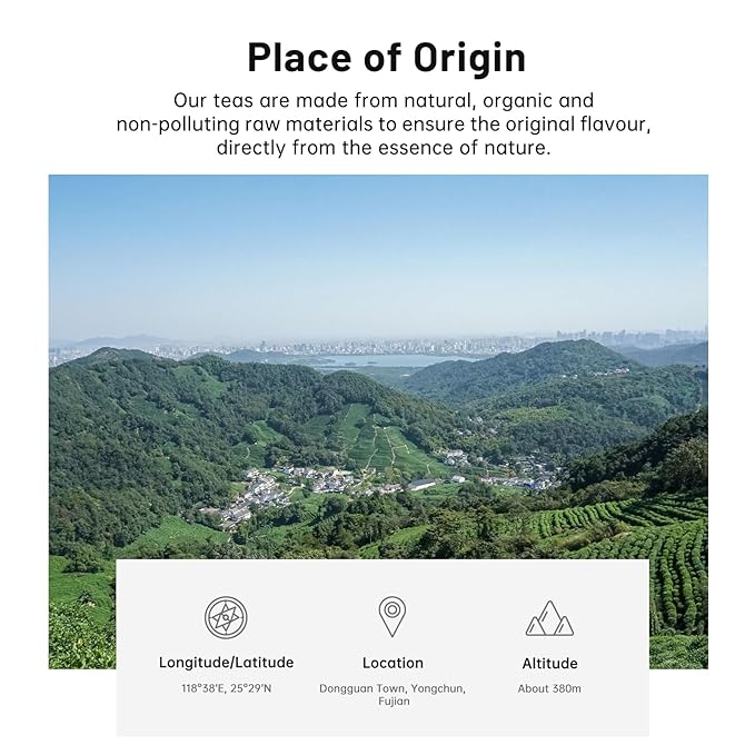 iTeaworld Minnan Narcissus Oolong Tea - Oolong tea loose leaf Chinese Tea, Long-Lasting Aftertaste Oolong Tea Whole Tea leaves for Health with 20 Empty Tea Bags, 3.5OZ