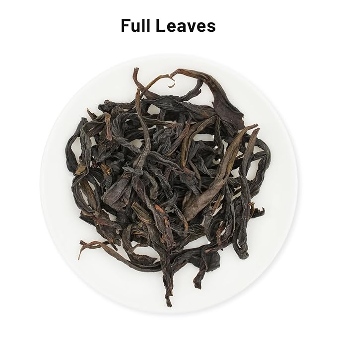 iTeaworld Minnan Narcissus Oolong Tea - Oolong tea loose leaf Chinese Tea, Long-Lasting Aftertaste Oolong Tea Whole Tea leaves for Health with 20 Empty Tea Bags, 3.5OZ