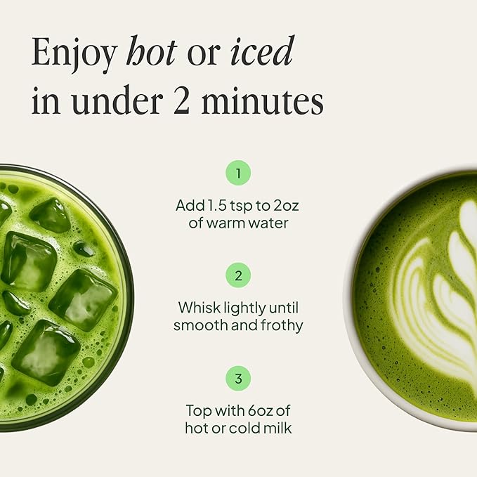 Morning Made Cinnamon Flavored Ceremonial Grade Matcha Powder | 8.46oz (240g) Resealable Tin | 60 Servings Premium Japanese Green Tea | Sweetened with Organic Sugar | Rich in Antioxidants & Energy Boosting