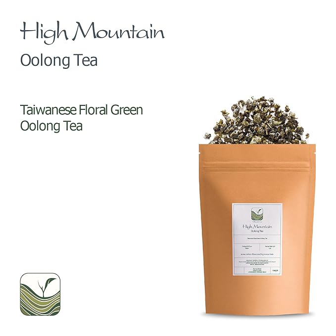 Tie Guan Yin Oolong Tea - Taiwanese High Mountain Green Oolong - Tieguanyin Wu Long Tea From Taiwan - Taiwanese Oolong Tea Taiwanese Tea Tie Guan Yin Tea Oolong Taiwan Oolong High Mountain