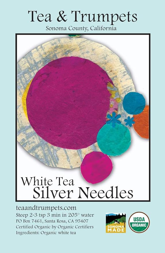 USDA Organic Silver Needles Loose Leaf White Tea 8 oz