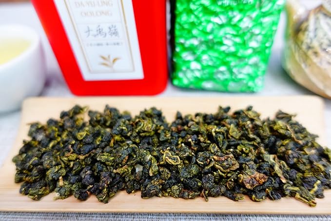 Xin Qing Dayuling Oolong Tea Dayuling Tea Taiwan Mountain Oolong Te Taiwan Gaoshan Ulong Tea Taiwanese Oolong Tea 200g/7.05oz