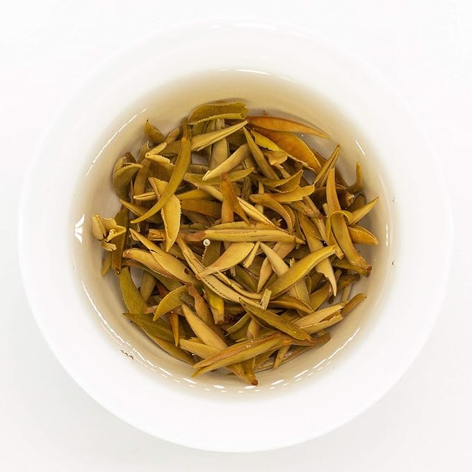 Oriarm Fuding Silver Needle White Tea Loose Leaf - Bai Hao Yinzhen Chinese Silver Tips Tea 2nd Grade - 250g (8.82-ounce)
