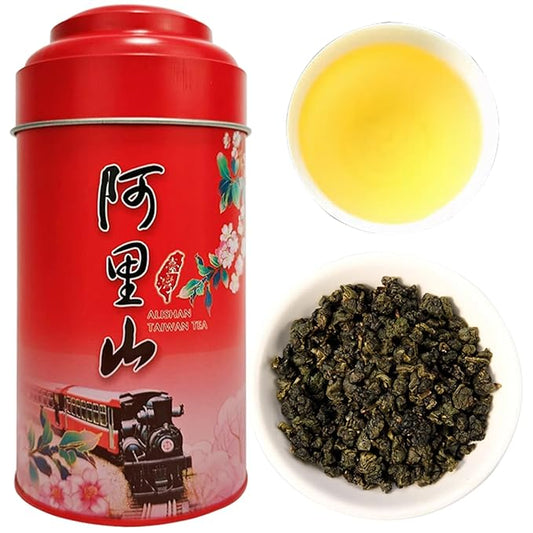 CHADUO Alishan Oolong Tea Loose Leaf Taiwan tea Premium High Mountain Oolong 150g 5.3oz Spring New Teas Orchid Aroma 乌龙茶 台湾茶 阿里山乌龙茶 高山茶