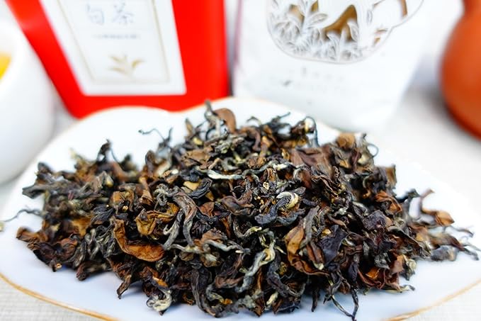 Xin Qing White Oolong Tea Oriental Beauty Tea Taiwan High Mountain Tea Taiwan Gaoshan Ulong Tea Taiwan Oolong Tea Loose Leaf Oolong Tea White Tea 75g