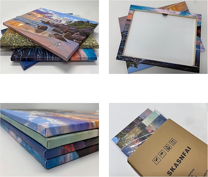 SKASNFAI Grand Teton Wall Art Mountain Artwork Landscape Picture Living Room Home Office Decor Sunflower Canvas Posters Print for Walls (28L x 44W)