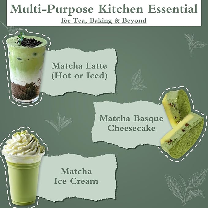 Matcha Whisk Set with Bamboo Whisk Matcha Whisk Holder Bamboo Scoop and Tea Spoon 4 Pcs Matcha Making Kit Japanese Tea Tools For Christmas Gift