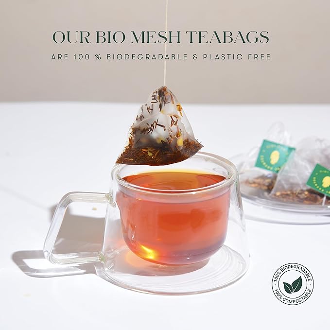 Luxmi Estates Tokyo Green Organic Green Tea (50 Tea Bags) Tea Bags For Relaxing, Calming, and Stress Relief, With Certified Organic Darjeeling Makaibari Green Tea