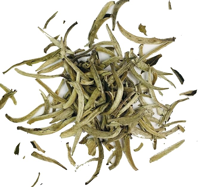 USDA Organic Silver Needles Loose Leaf White Tea 8 oz