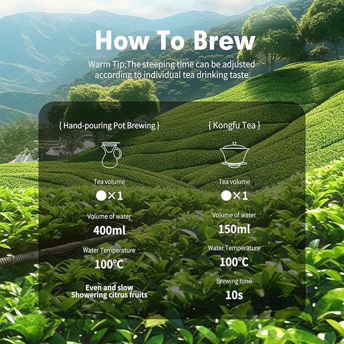 YUANSHENG Puerh Tea Premium Tangerine Peel Pu-erh Tea 7.05oz(200g), Xiao Qing Gan Puerh Xinhui ChenPi Pu'er Citrus with Strong Citrus Scent, Fermented Menghai Puer陈皮普洱茶 普洱小青柑 广东新会小青柑 云南勐海普洱茶