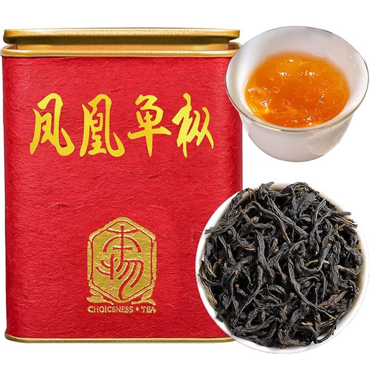 XIXICHA Phoenix Dancong Oolong Tea 120g/4.23oz Honey Orchid Mi Lan Xiang Phoenix Oolong Tea Loose Leaf Chinese Tea Chinese High Mountain Strong Floral Flavor 特级凤凰单枞 乌龙茶 单丛茶 潮州乌岽单枞茶叶
