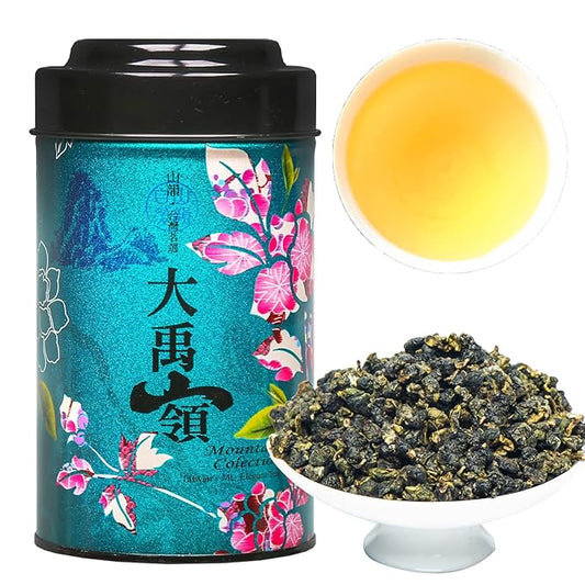 Yuexi Dayuling Oolong Tea Loose Leaf Dayuling Tea Taiwan Tea High Mountain Oolong Tea Da Yu Ling Taiwan Gaoshan Ulong 台湾高山茶 大禹岭 台湾茶 乌龙茶 150g/5.29oz