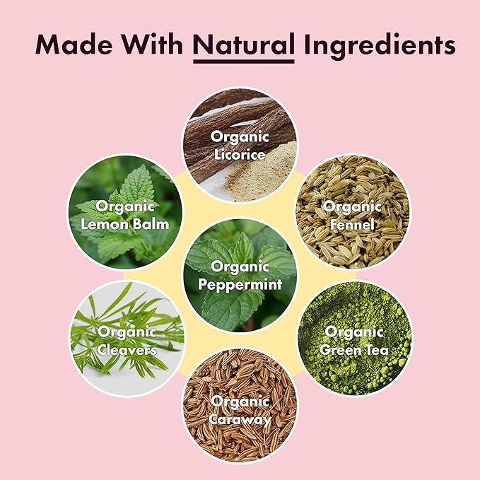 Flat Tummy Detox Tea (4 Week Program) – 2-Step Detox Tea to Boost Energy & Reduce Bloating* - All Natural Detox Cleanse w/Green Tea, Lemon Balm, Dandelion, Fennel, & More - Digestion Support (3 Pack)