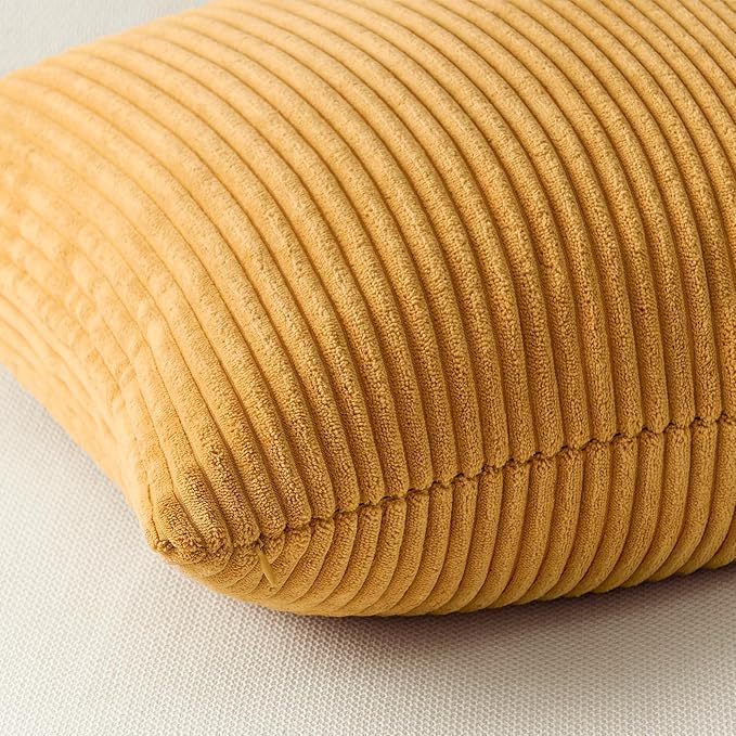 Topfinel Decorative Throw Pillow Covers Cushion Cases, Set of 4 Soft Velvet Modern Double-Sided Designs, Mix and Match for Home Decor, Pillow Inserts Not Included (22x22 inch, Orange/Teal)