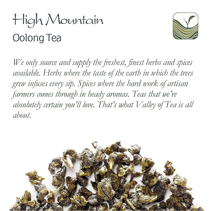 Tie Guan Yin Oolong Tea - Taiwanese High Mountain Green Oolong - Tieguanyin Wu Long Tea From Taiwan - Taiwanese Oolong Tea Taiwanese Tea Tie Guan Yin Tea Oolong Taiwan Oolong High Mountain