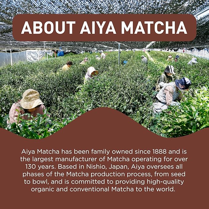 Aiya Sweetened Black Tea Blend | Indian Black Tea with Cane Sugar | Quick & Easy Mix for Lattes, Smoothies | 1kg Bag (2.2 lbs)